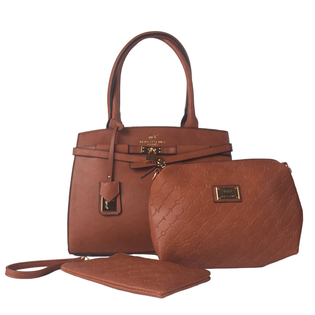 Cartera 3 en 1 Vanessa Coffee