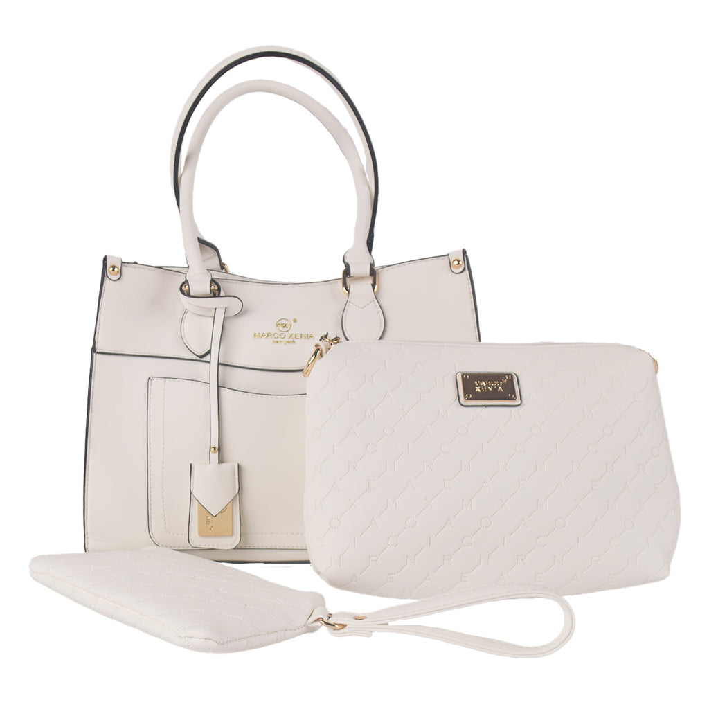Cartera 3 en 1 Bianca Blanco