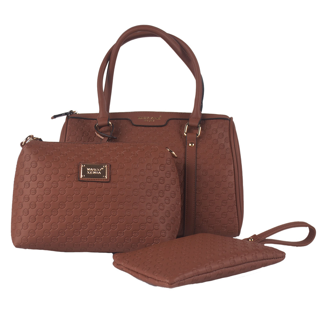 Cartera 3 en 1 Casandra Coffee