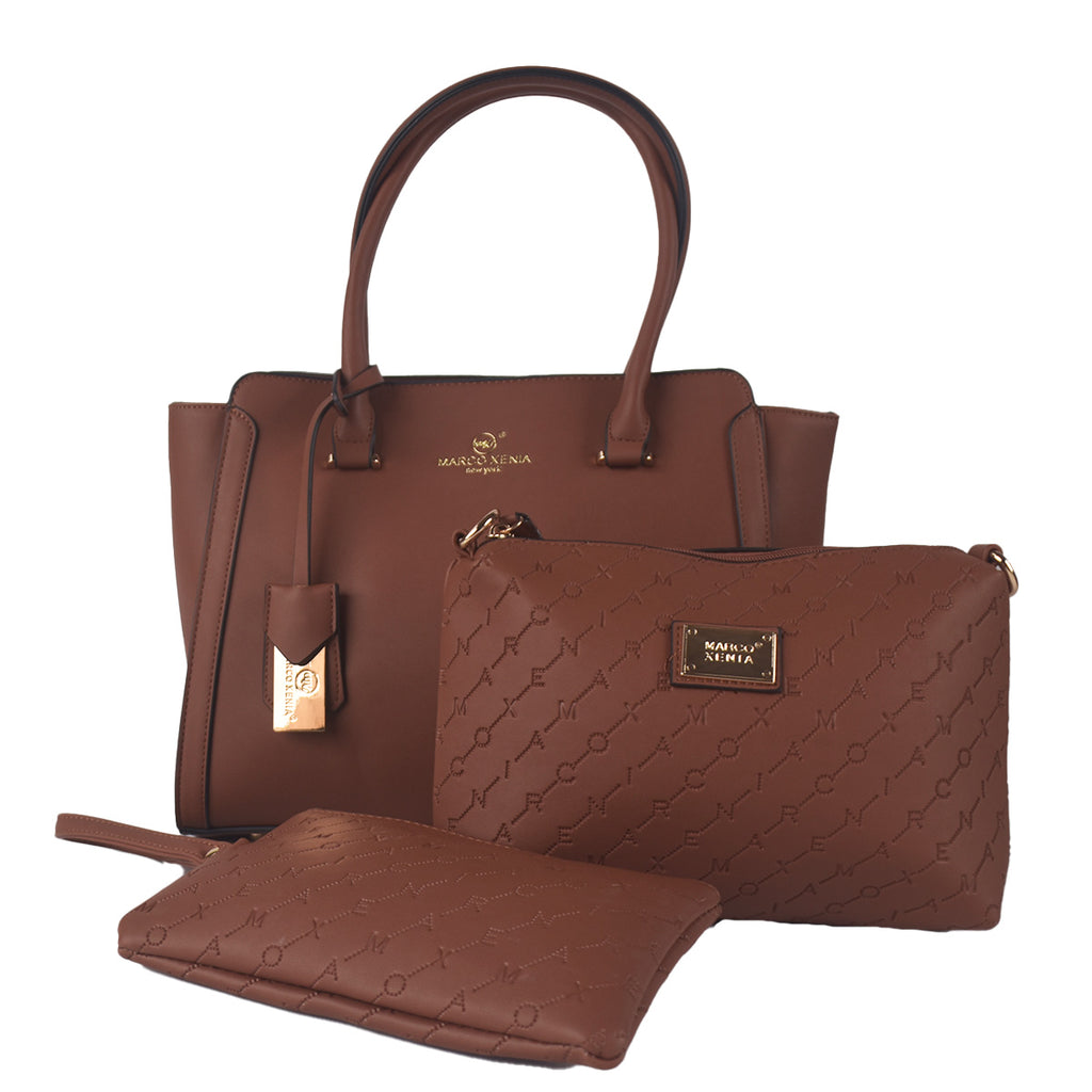 Cartera 3 en 1 Katherine Coffee